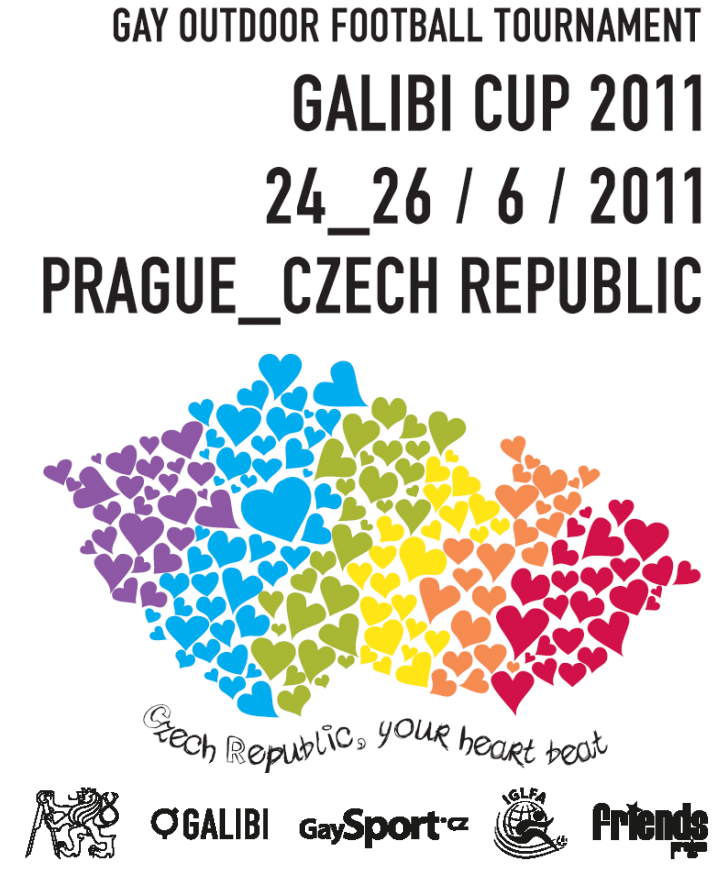 Galibi CUP 2011, June 24 - 26, gay outdoor football tournament in Prague
